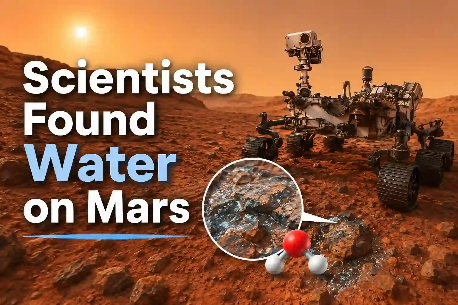 Scientists Found Water on Mars